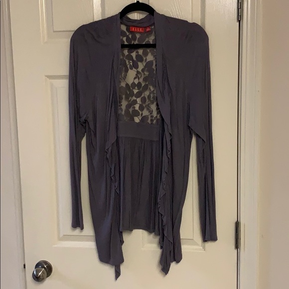 Elle flowy cardigan size XL - Picture 1 of 4